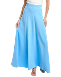 Oscar de la Renta Oscar De La Renta Silk-Blend Maxi Skirt