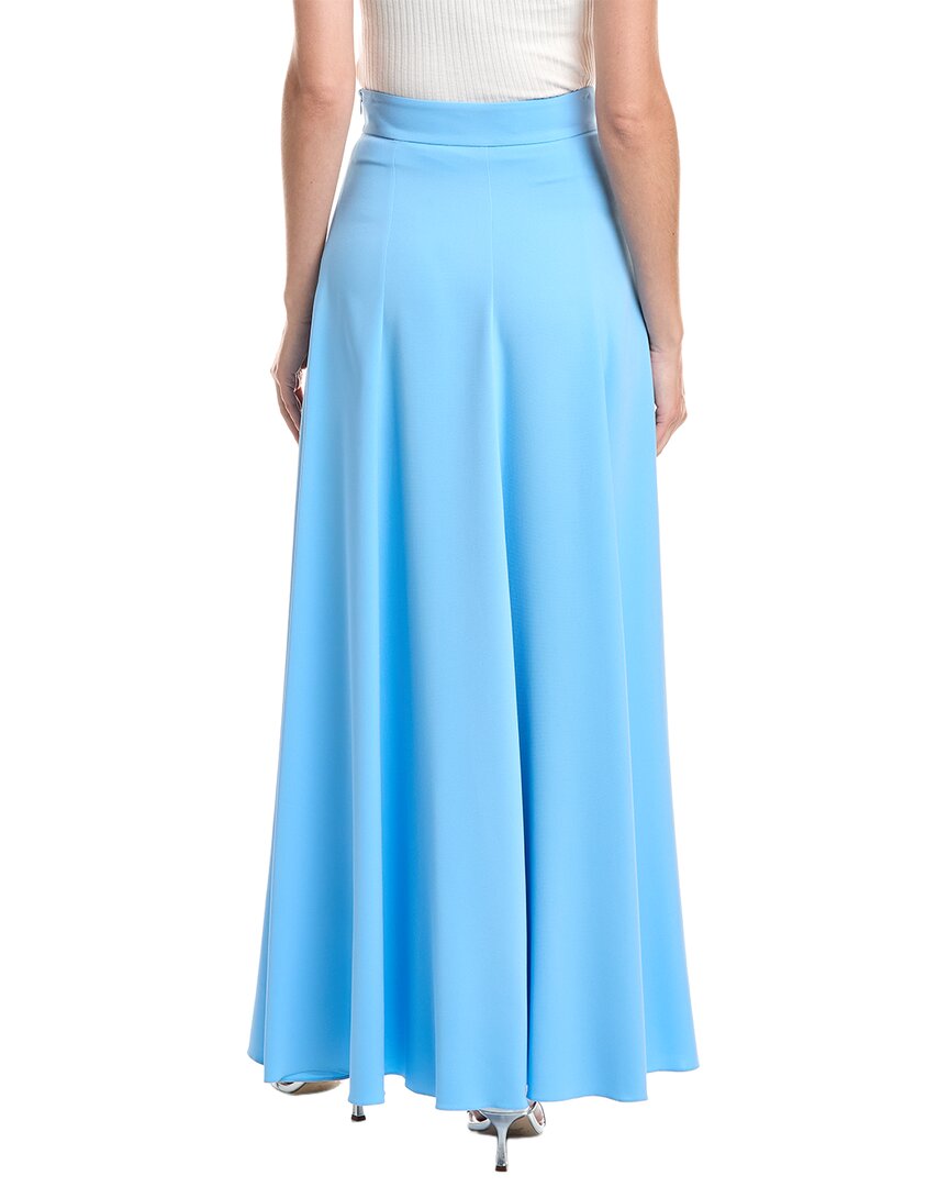 Oscar de la Renta Oscar De La Renta Silk-Blend Maxi Skirt