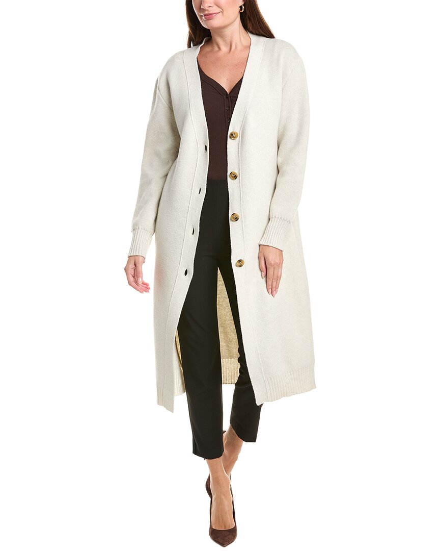 Oscar de la Renta Oscar De La Renta Wool Long Cardigan
