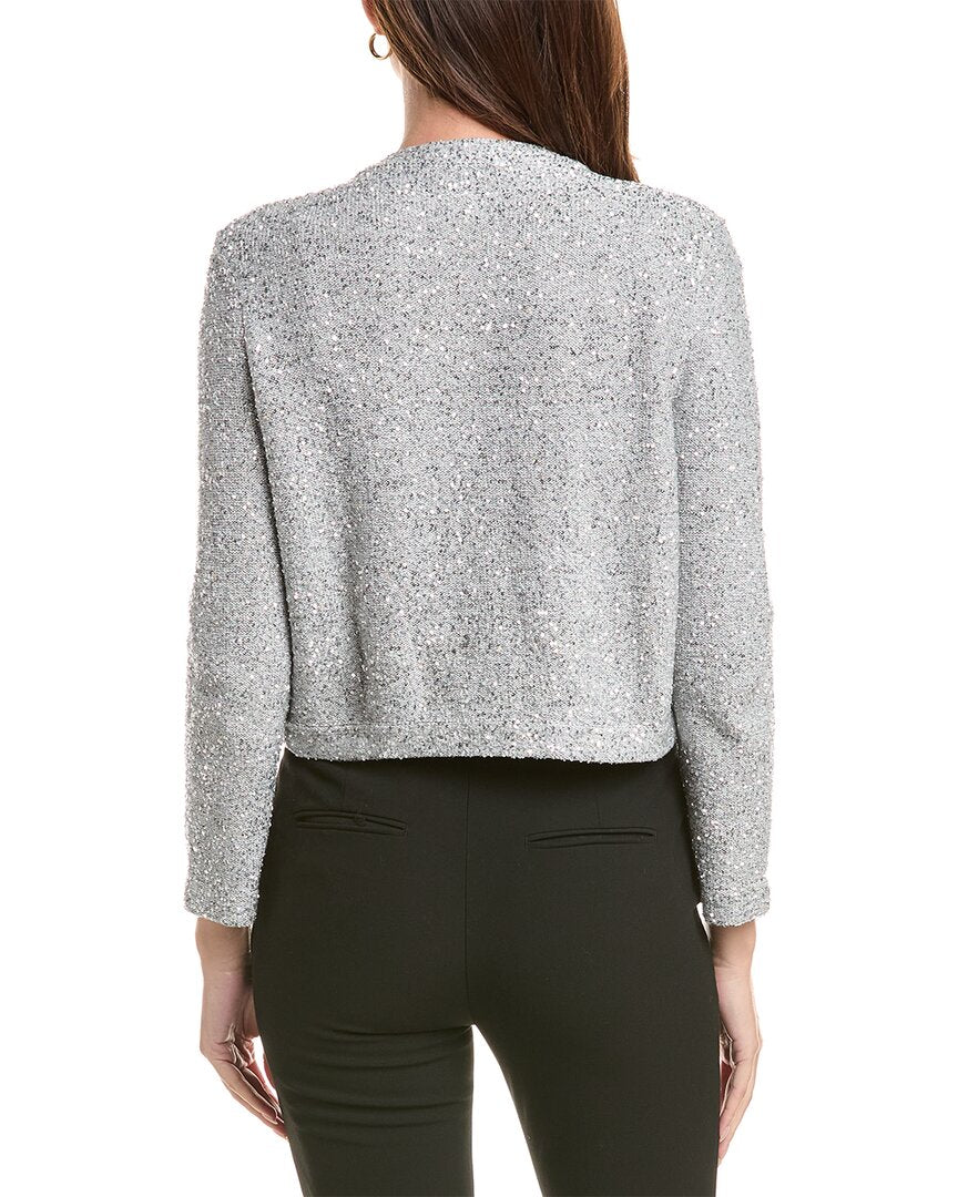 Oscar de la Renta Oscar De La Renta Sequin Bolero Cardigan