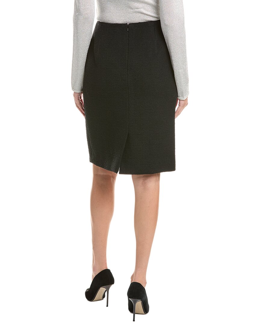 Oscar de la Renta Oscar De La Renta Tweed Silk-Lined Wool-Blend Pencil Skirt