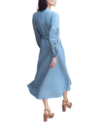 Boden Boden Mae Linen-Blend Shirt Dress