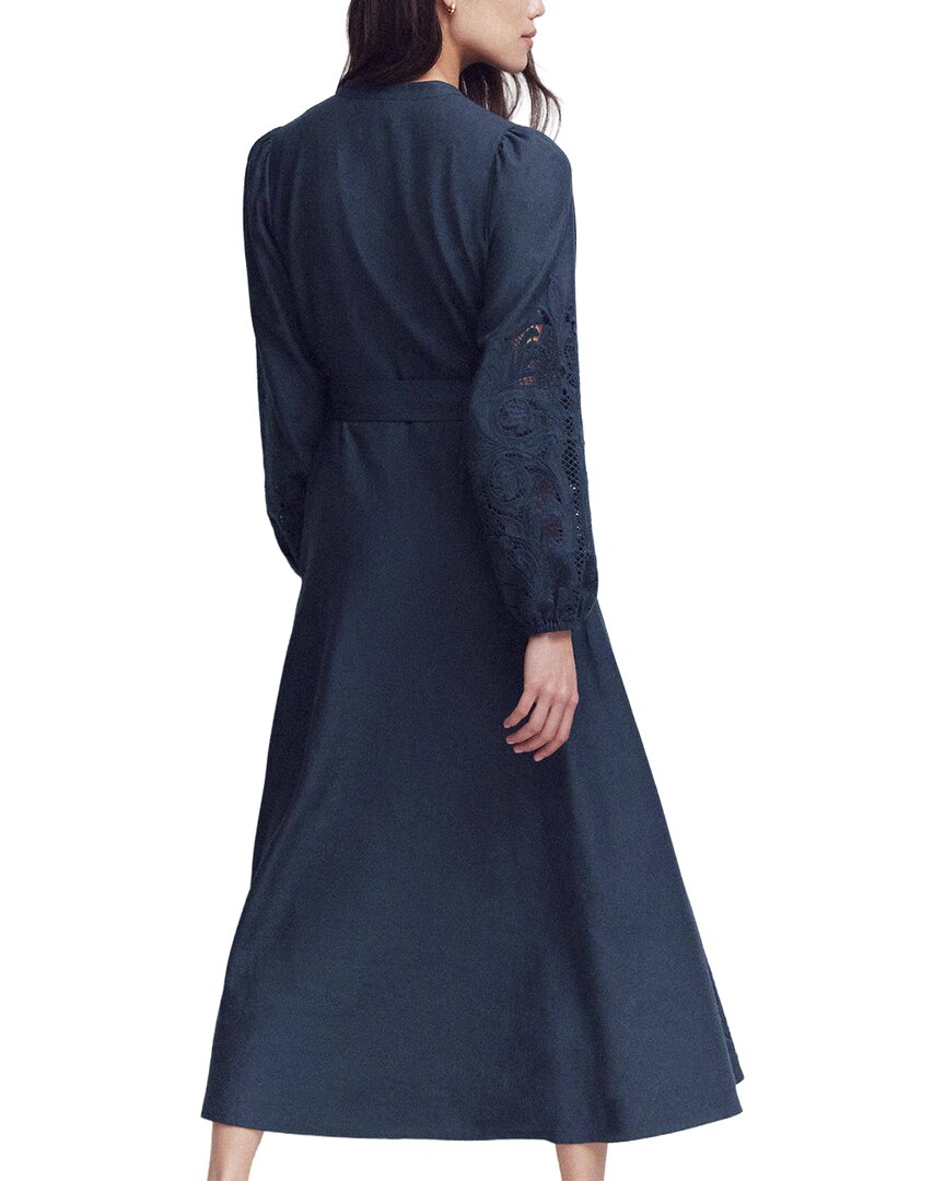 Boden Boden Mae Linen-Blend Shirt Dress