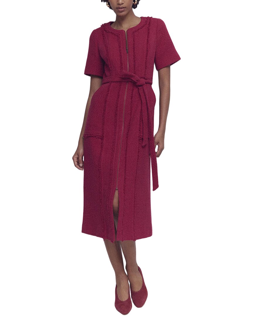 Boden Boden Ruth Zip Texture Dress