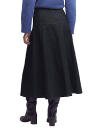 Boden Boden Paneled Detail Denim Skirt