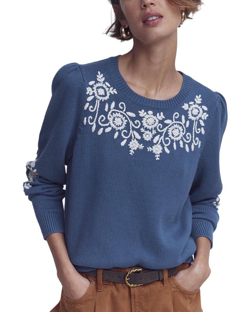 Boden Boden Davina Puff Sleeve Wool-Blend Jumper