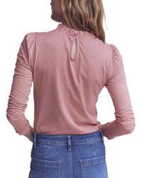 Boden Boden Supersoft Frill Detail Top