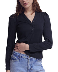 Boden Boden Supersoft Open Neck Henley