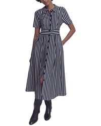 Boden Boden Bridget Ponte Shirt Dress