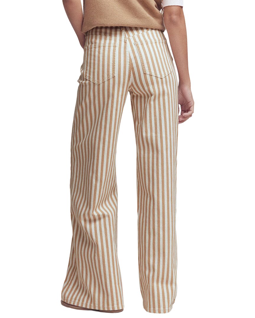 Boden Boden High Rise Linen-Blend Wide Leg Jean
