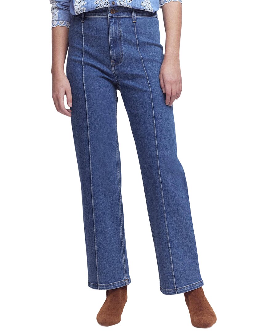 Boden Boden Pintuck Column Leg Jean