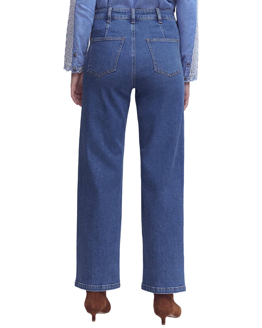 Boden Boden Pintuck Column Leg Jean