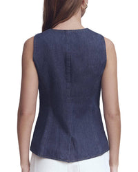 Boden Boden Denim Waistcoat