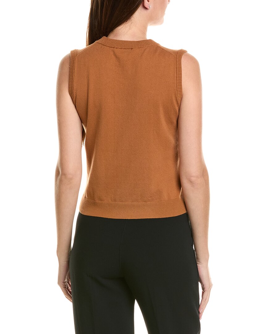 Tahari Asl Knit Vest