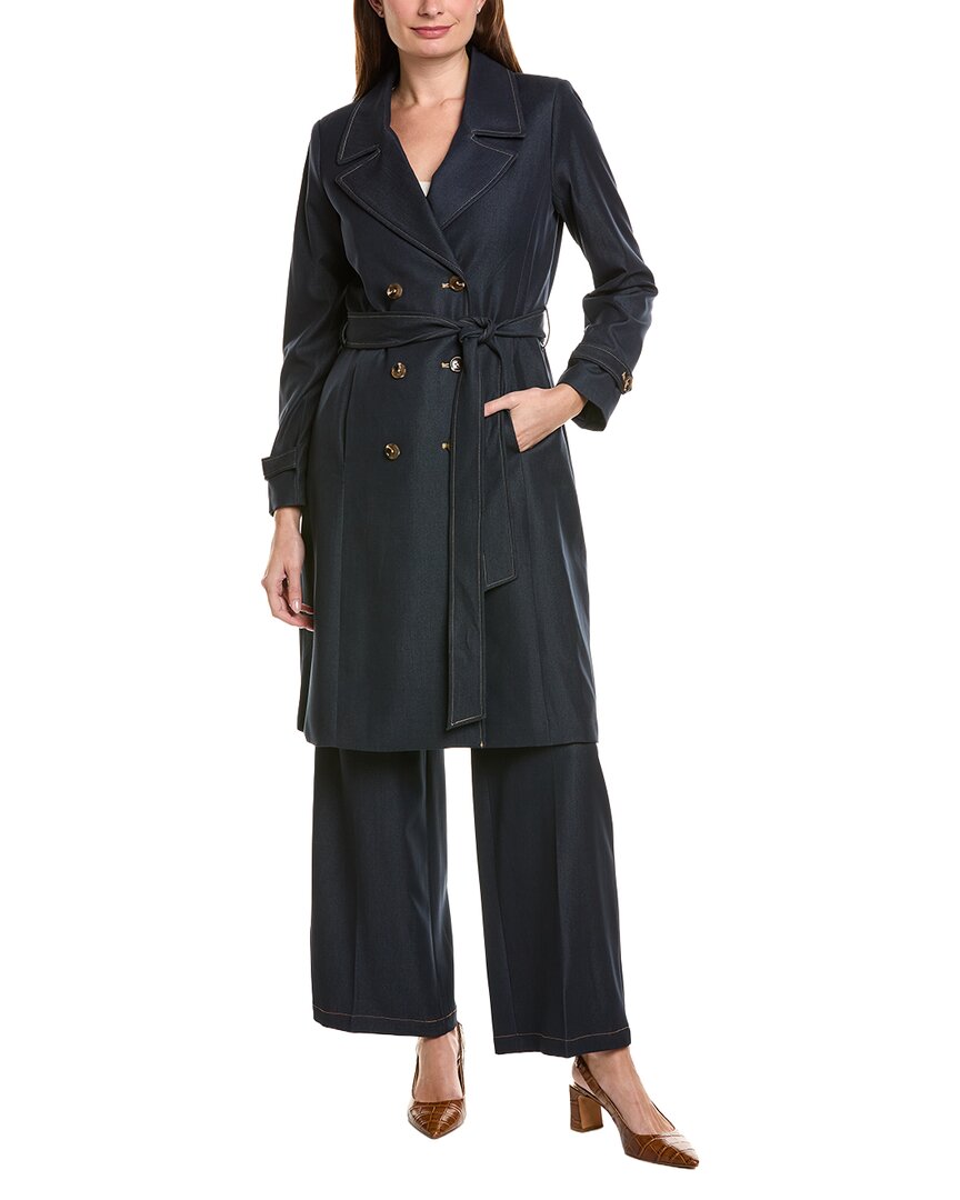 Tahari Asl Trench Coat