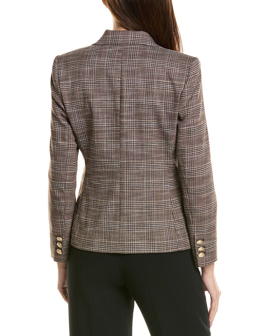Tahari ASL Tahari Asl Petite Plaid Blazer