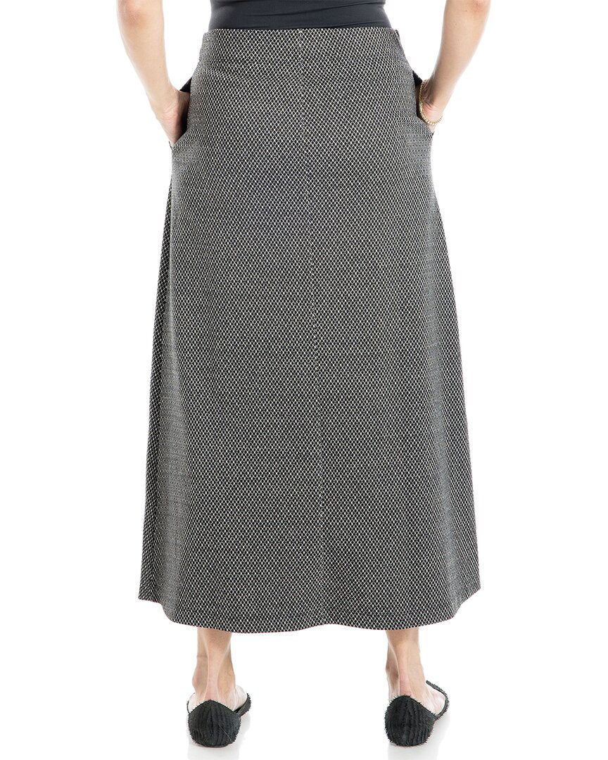 Max Studio Button Front Maxi Skirt