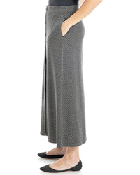 Max Studio Button Front Maxi Skirt