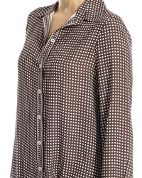 Max Studio Button Front Blouse