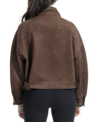 Max Studio Zip Up Bomber Jacket
