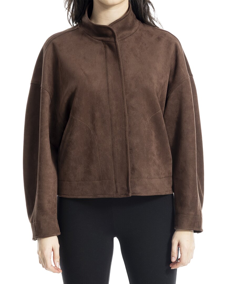 Max Studio Zip Up Bomber Jacket