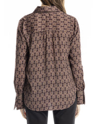 Max Studio Button Front Blouse