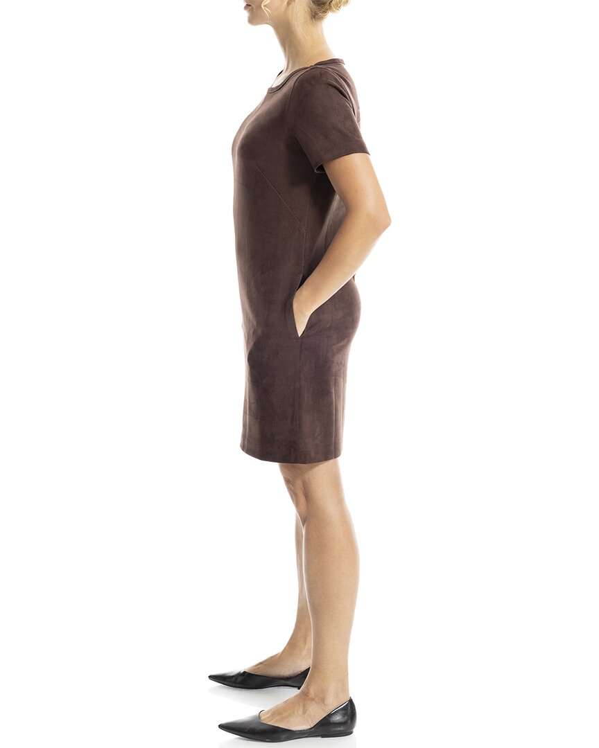 Max Studio Round Neck Short Dress