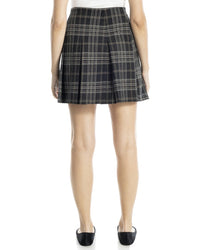 Max Studio Short Pleated Skirt