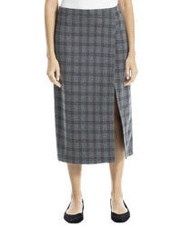 Max Studio Faux Wrap Midi Skirt