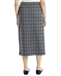 Max Studio Faux Wrap Midi Skirt