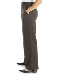 Max Studio Double Knit Easy Wide Leg Pant