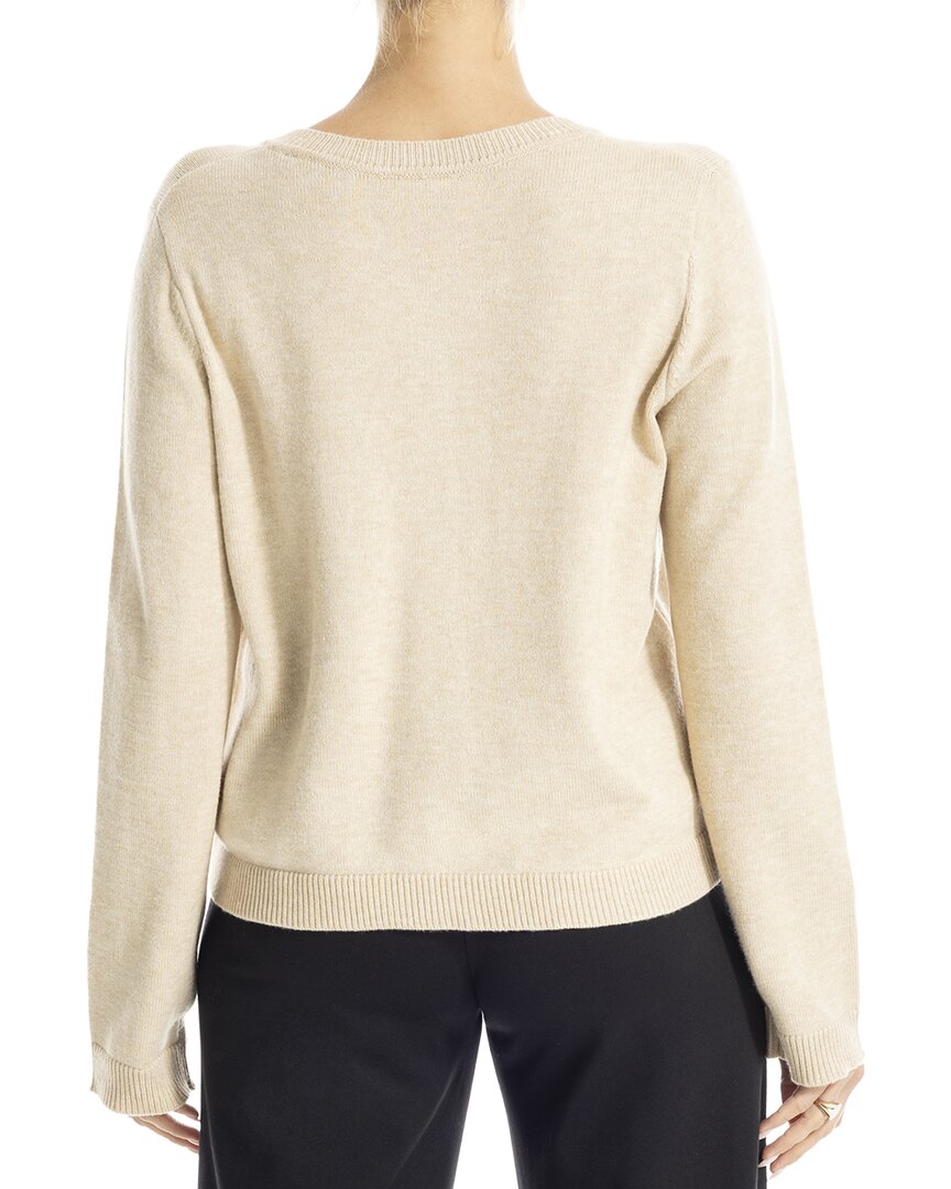 Max Studio Cropped Button Front Cardigan
