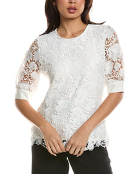 Elie Tahari Elie Tahari The Estella Lace Top