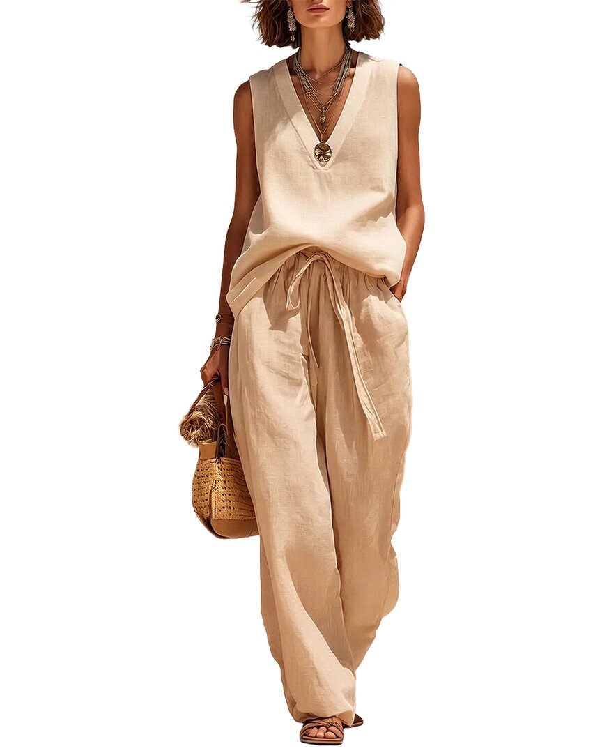 ENJOY PETRA Olivia Taylor 2Pc Top & Pant Set
