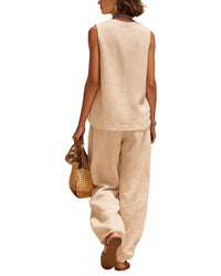 ENJOY PETRA Olivia Taylor 2Pc Top & Pant Set