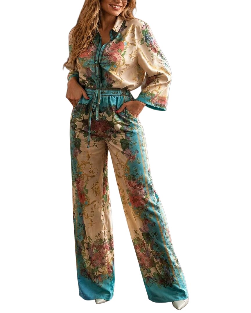 Wellway 2Pc Shirt & Pant Set