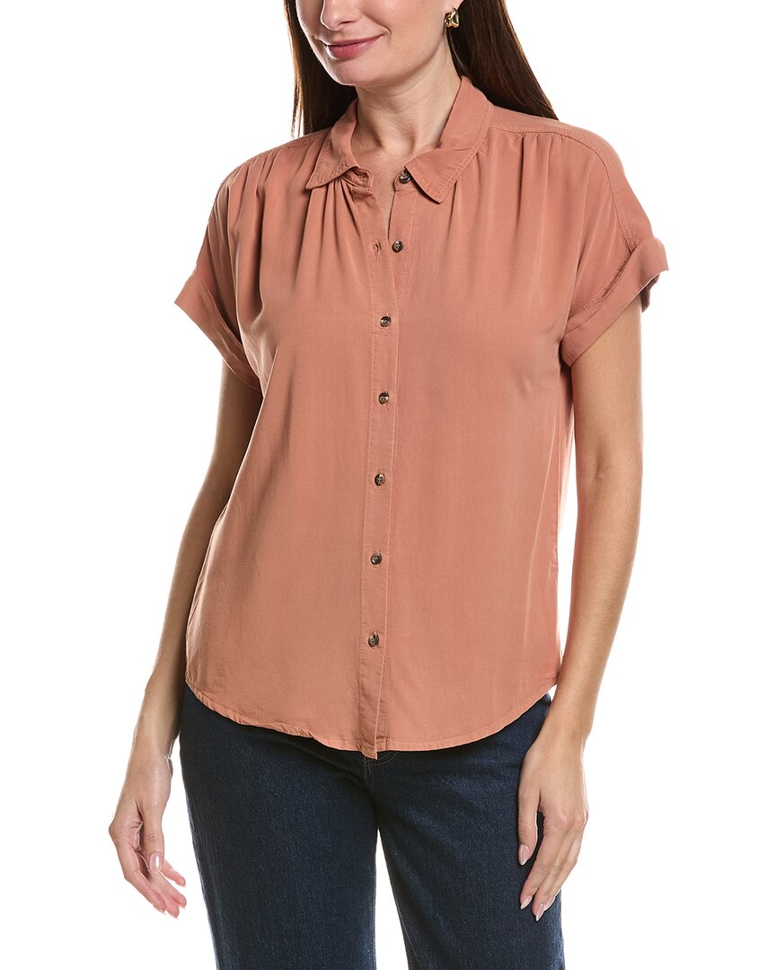 XCVI Xcvi Twill Rizzo Top