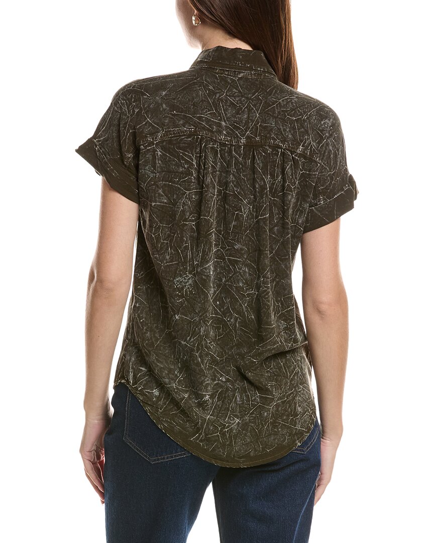 XCVI Xcvi Twill Rizzo Top