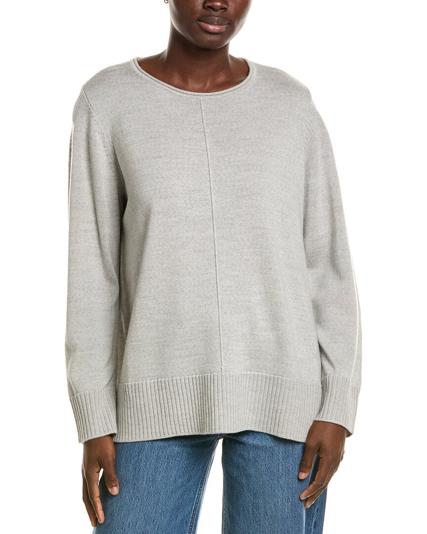 EILEEN FISHER Eileen Fisher Crewneck Wool Sweater