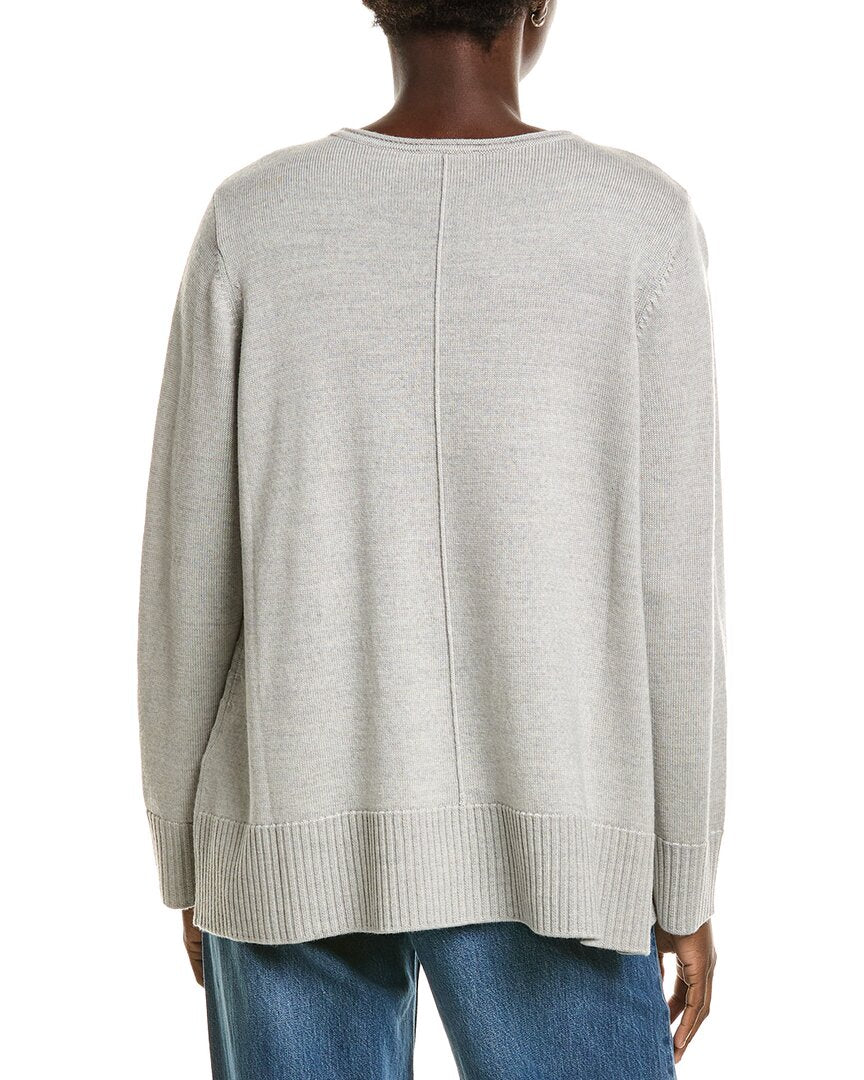 EILEEN FISHER Eileen Fisher Crewneck Wool Sweater
