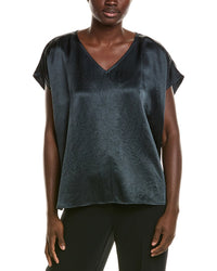 EILEEN FISHER Eileen Fisher V-Neck Square Top