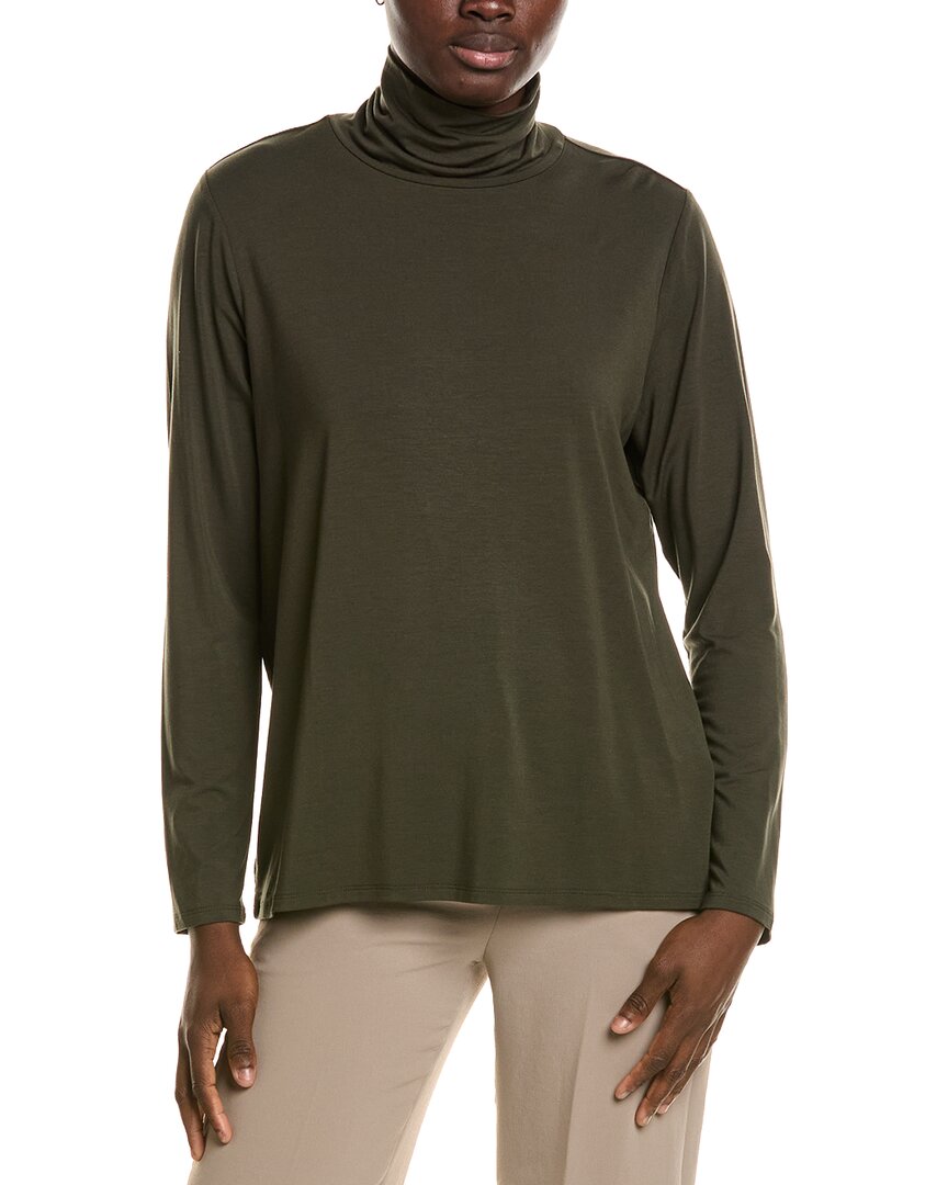 Eileen Fisher Turtleneck Slim Shirt