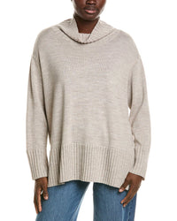 EILEEN FISHER Eileen Fisher Turtleneck Wool Sweater
