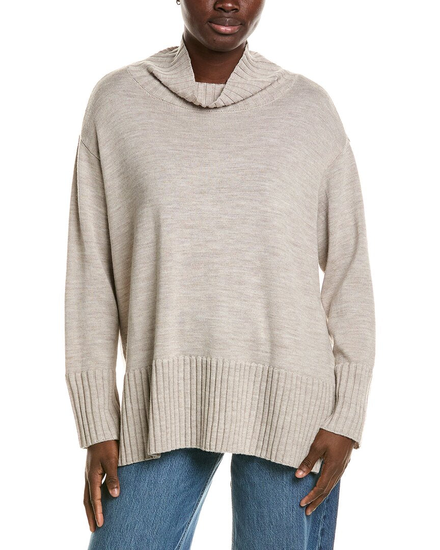 EILEEN FISHER Eileen Fisher Turtleneck Wool Sweater