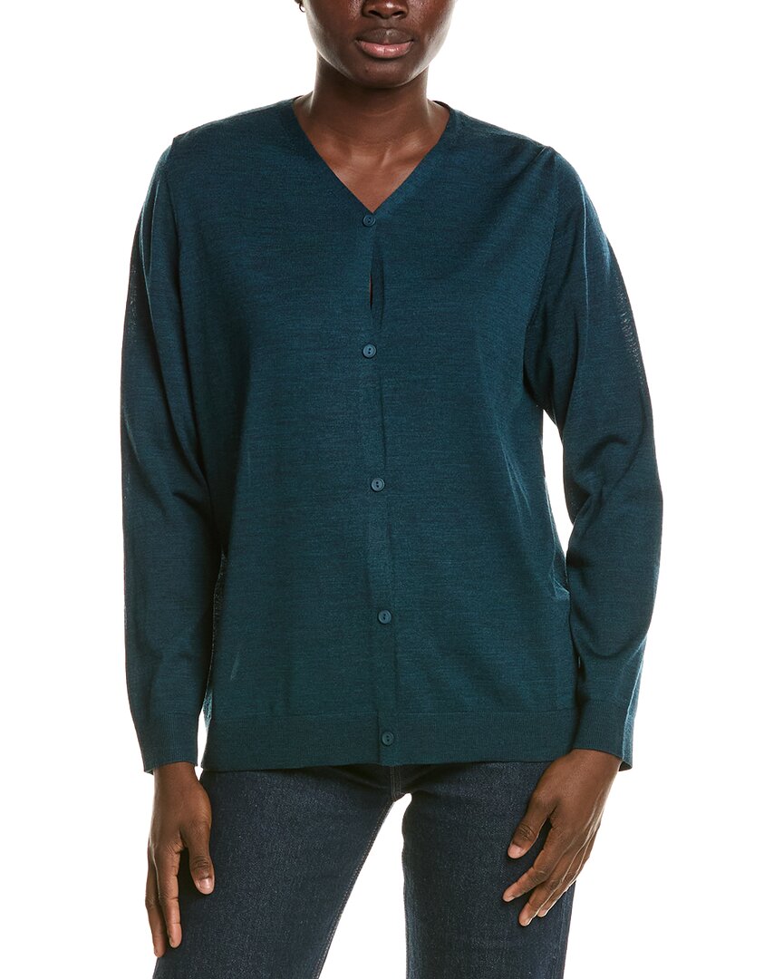 EILEEN FISHER Eileen Fisher V-Neck Wool Cardigan