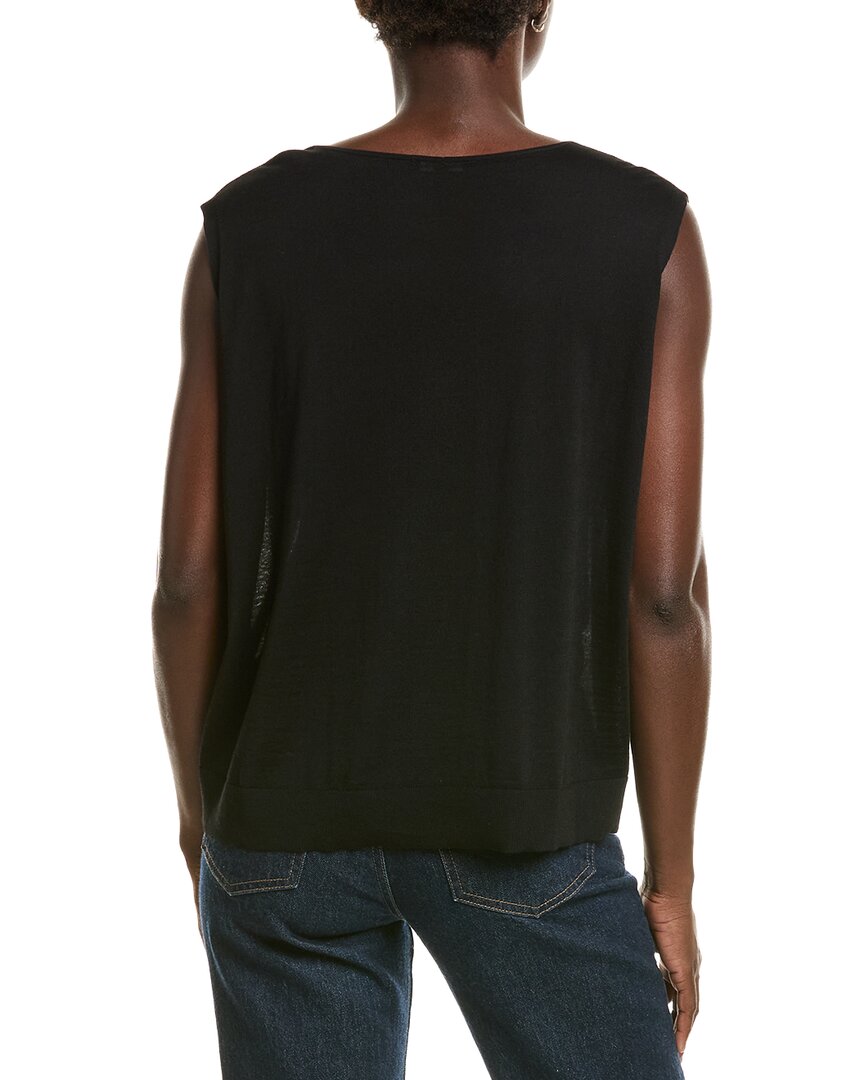 EILEEN FISHER Eileen Fisher Wool V-Neck Vest