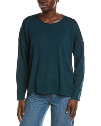 EILEEN FISHER Eileen Fisher Crewneck Wool Sweater