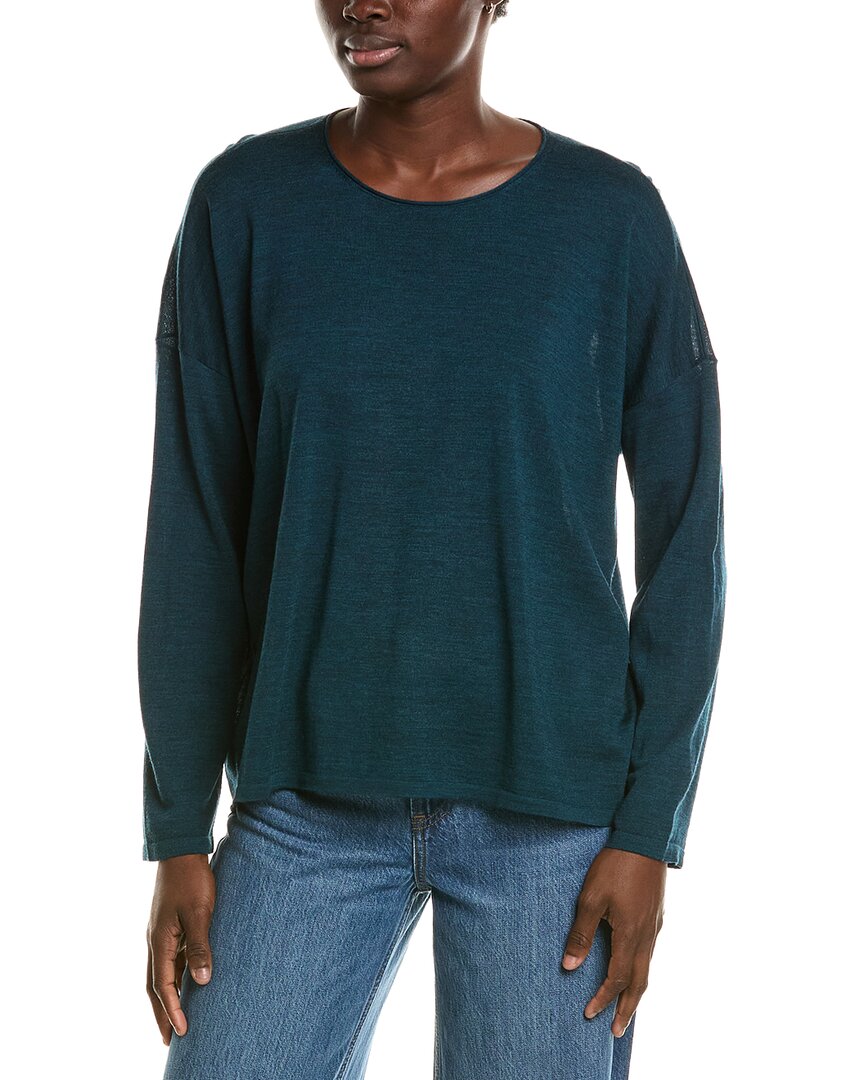EILEEN FISHER Eileen Fisher Crewneck Wool Sweater