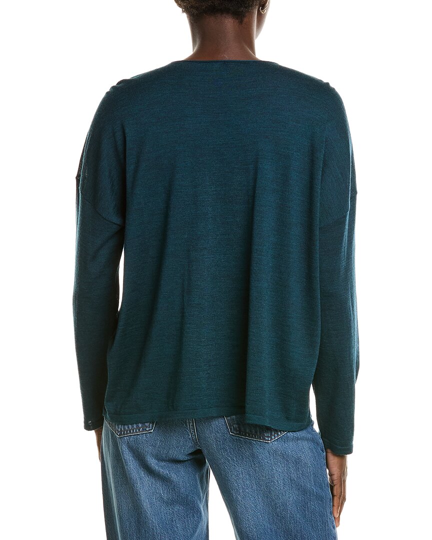 EILEEN FISHER Eileen Fisher Crewneck Wool Sweater