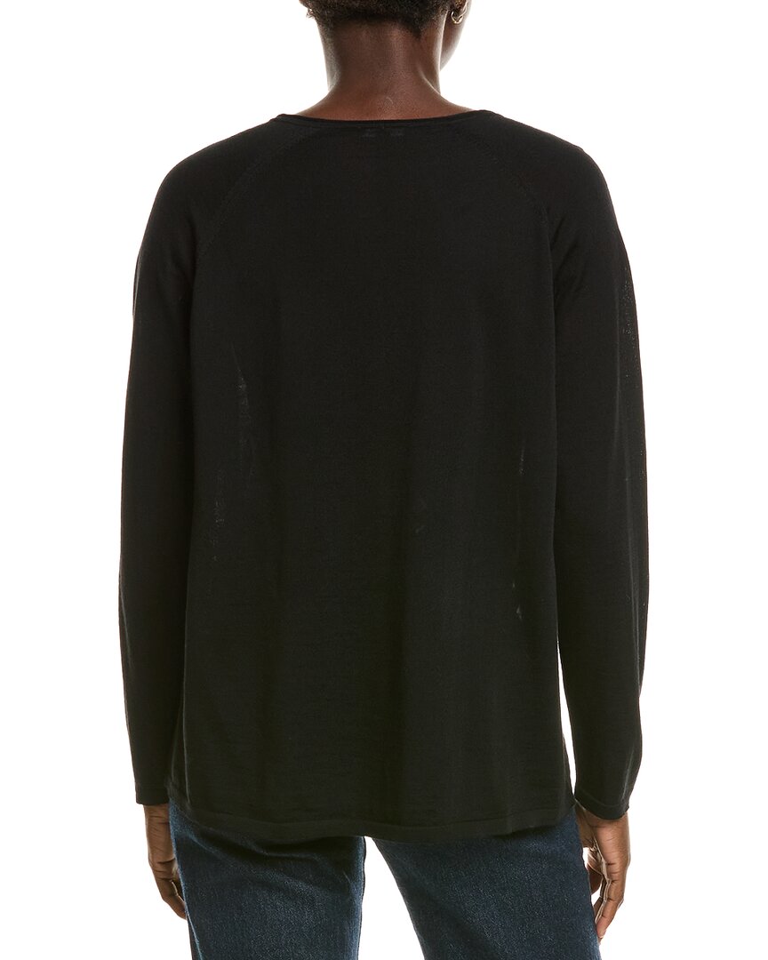 EILEEN FISHER Eileen Fisher Crewneck Wool Sweater